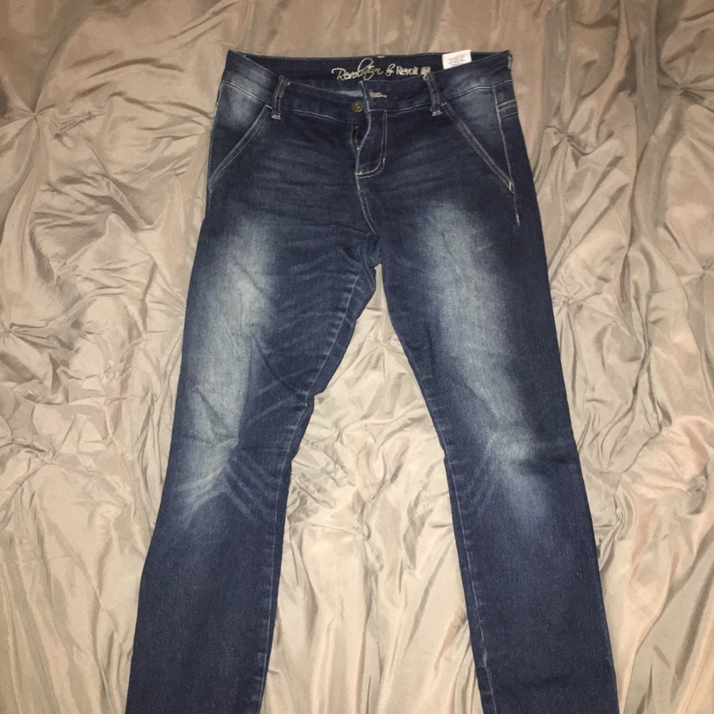 Revolution by Revolt Skinny Blue Jeans